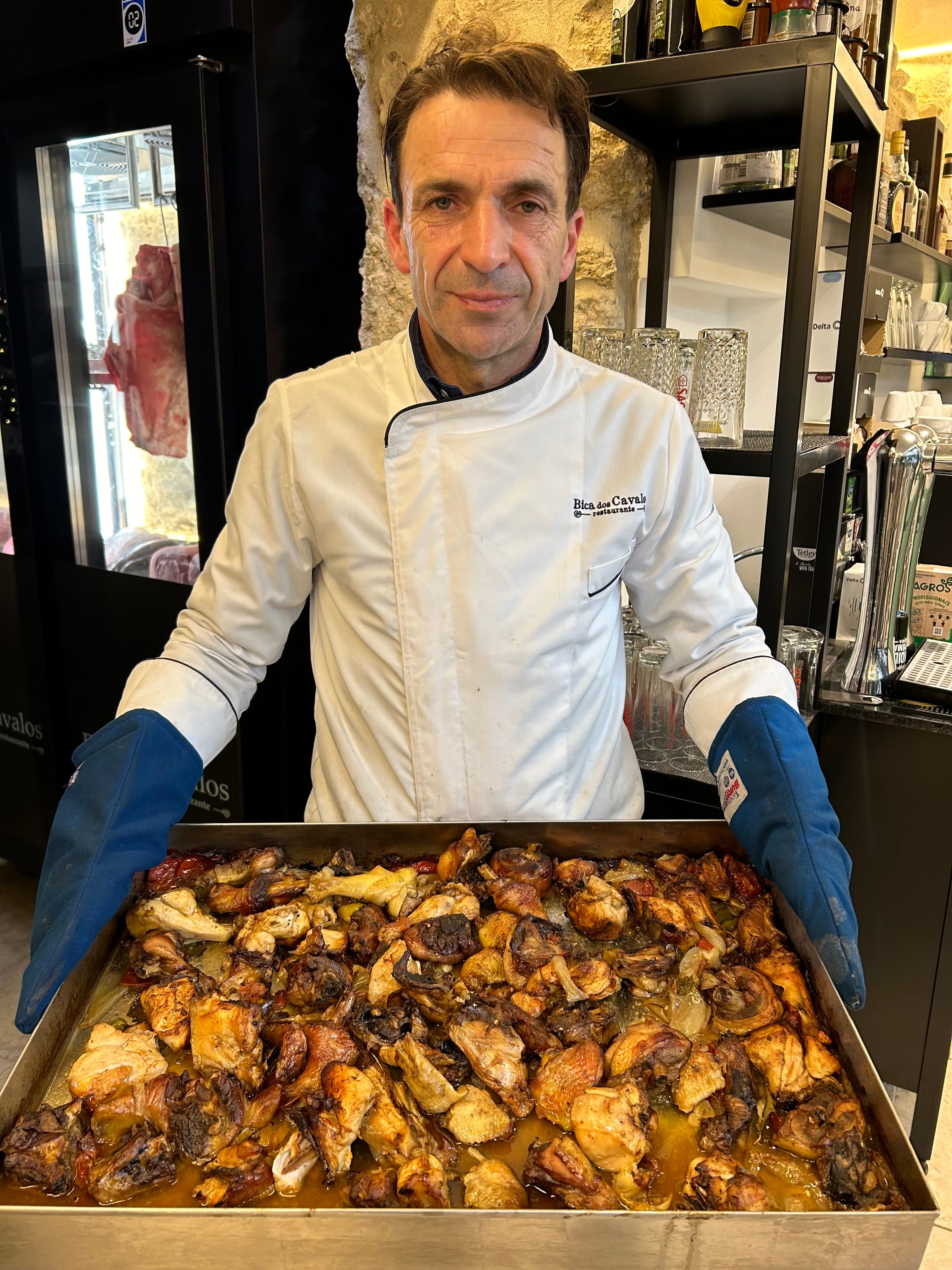 Galo Caseiro à Chef Silva, receita da nossa quinta