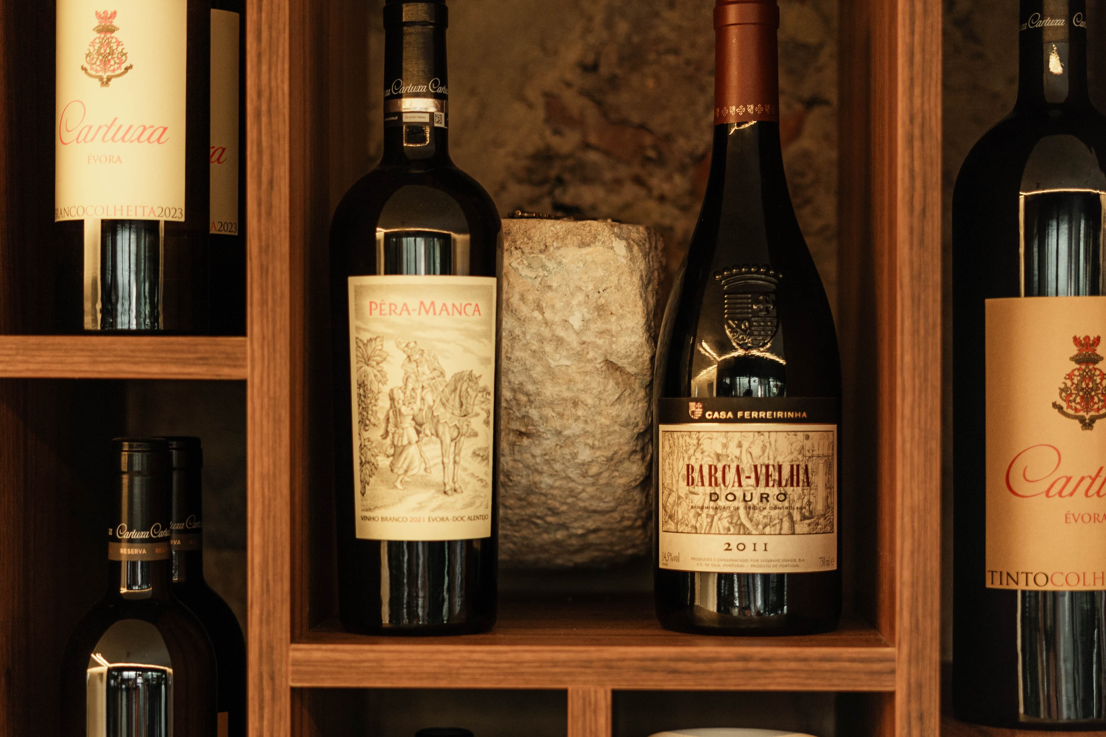 Vinho original Português, barca velha